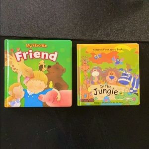 8/$25 😎 bundle of 2 thick first animal books